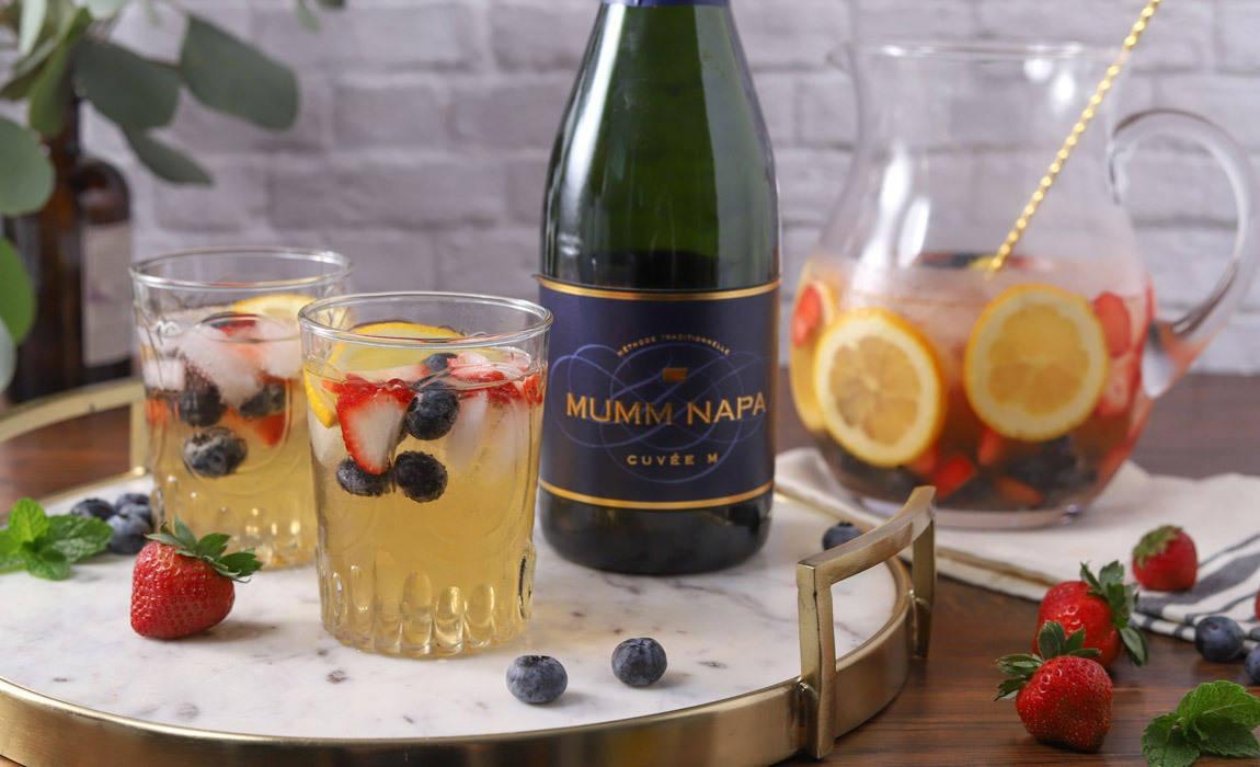Mumm Napa sparkling wine cocktail recipes