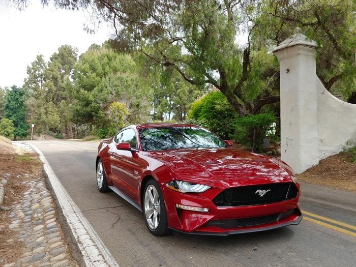 front of mustang gt
