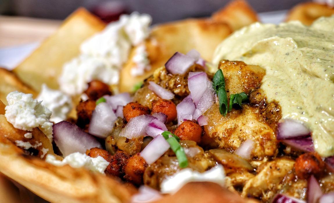 Nanchos Recipe - Indian Inspired Nachos