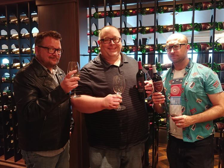 wine tasting guys on norwegian joy meet the winemaker cruise series