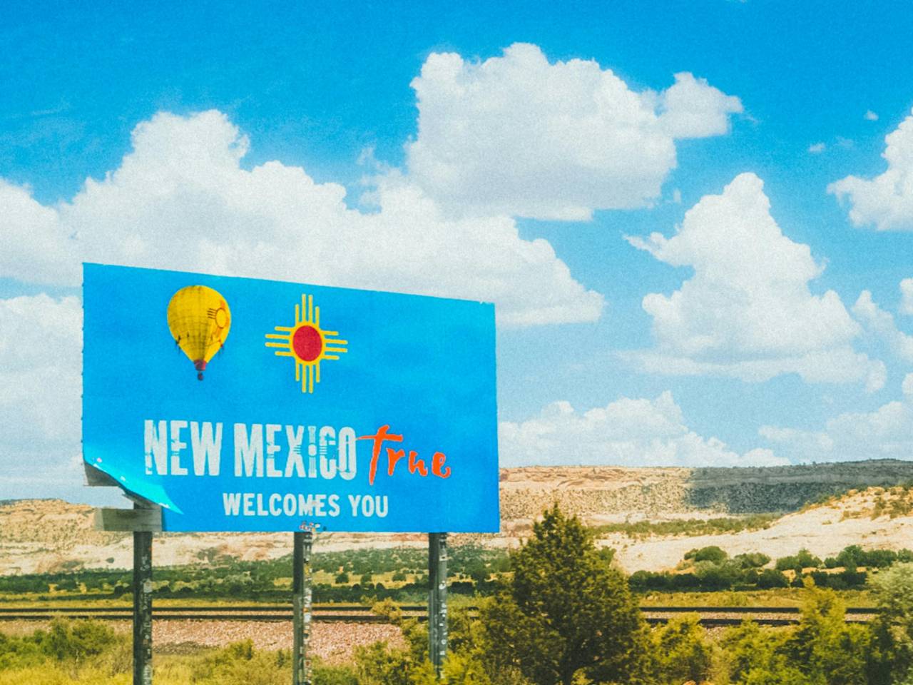new mexico tourism sign