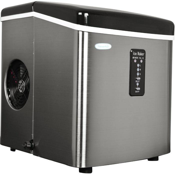 side view ice maker small