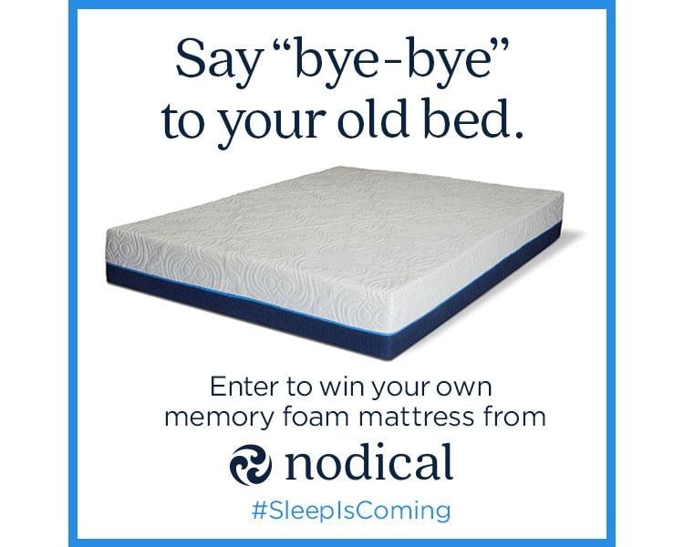 Nodical Mattress #SleepIsComing