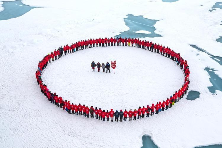 geographic north pole ceremony