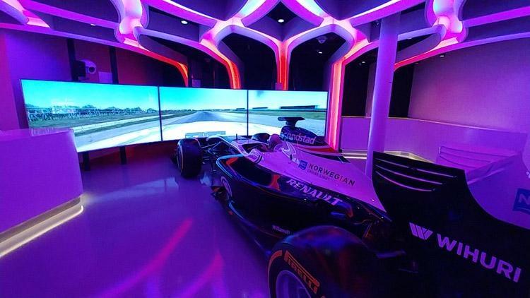 f1 simulator norwegian joy galaxy pavilion