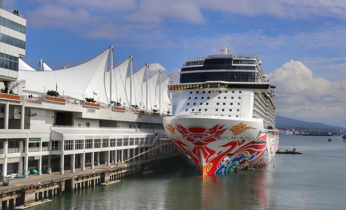 Norwegian Cruise Lines Joy in Vancouver Canada