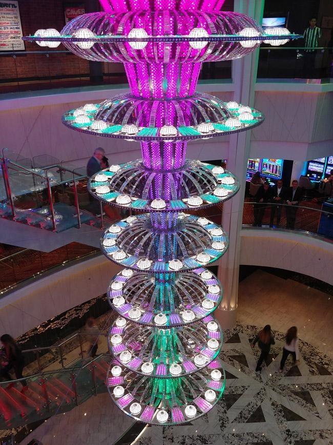norwegian joy lobby decorations