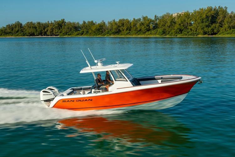 san juan yachts sj32 nsx inspired fishing boat