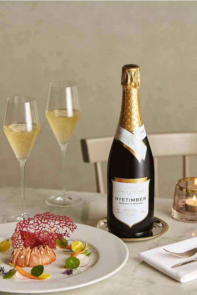nyetimber tillington single vineyard sparkling wine from england