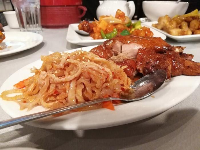 jellyfish roast duck joyful house
