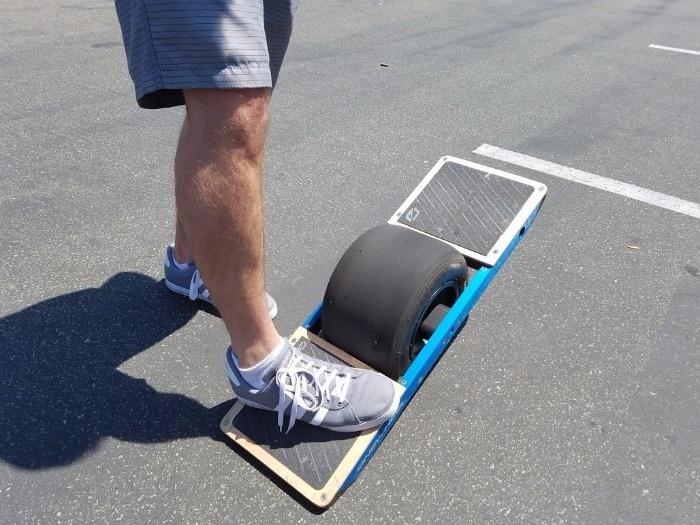 onewheel closeup