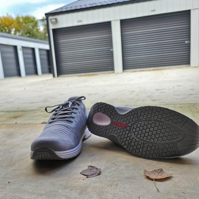 orthofeet shoes in locker