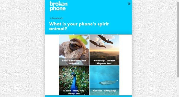 broken phone