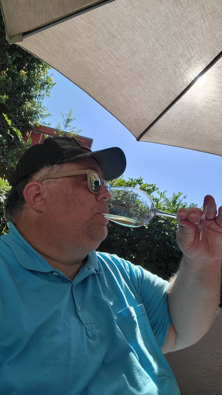 sweet success sipping wine