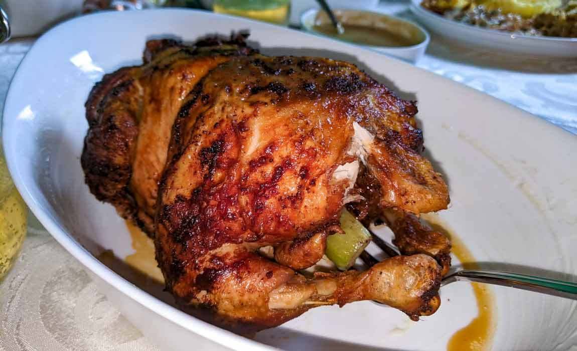 rotisserie chicken air fryer