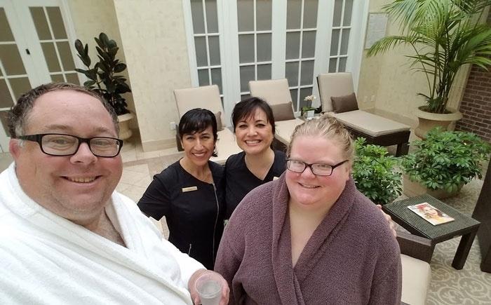 after spa