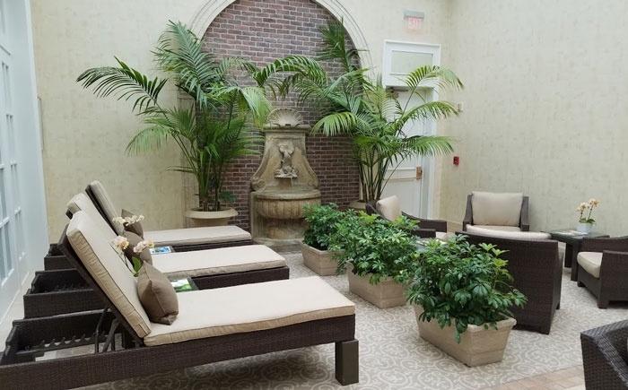 spa relaxation room
