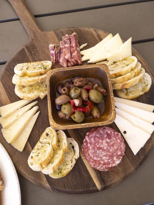 broken earth charcuterie tray