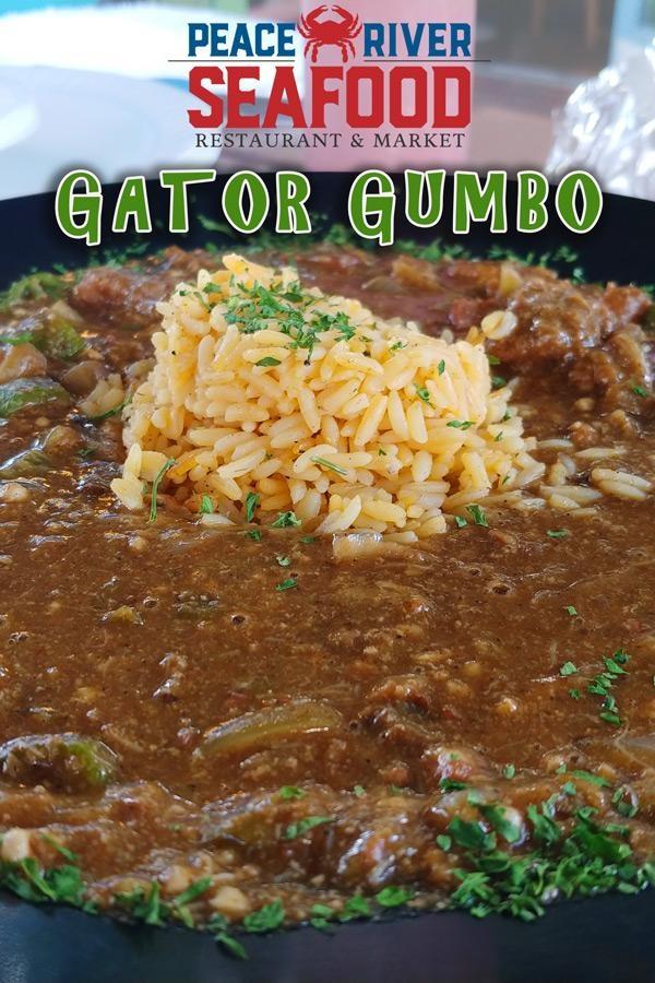 peace river seafood gator gumbo recipe from punta gorda florida