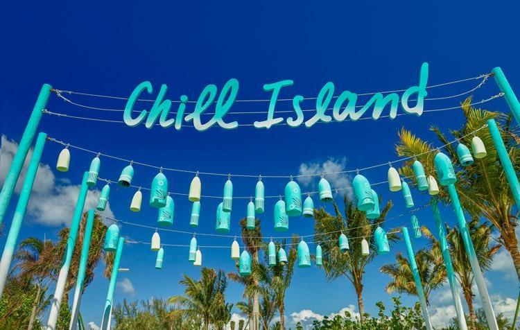 perfect day at cococay chill island sign