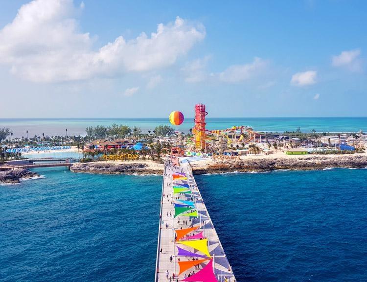 perfect day at cococay royal caribbean cruise private island dock