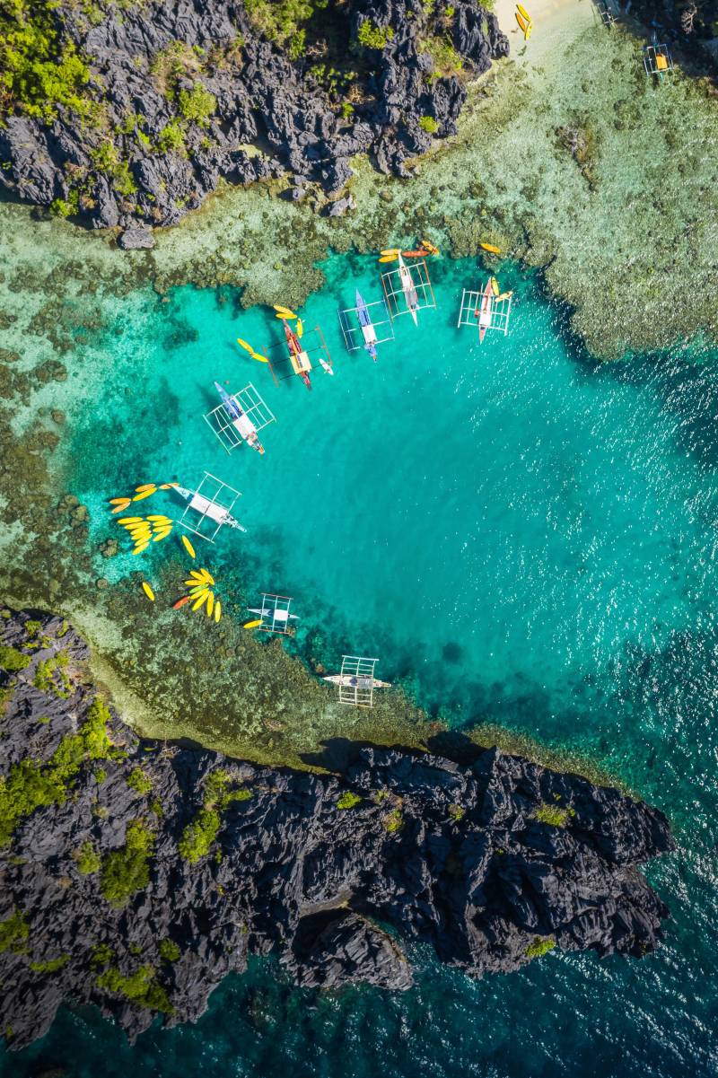 tropical lagoon philippines