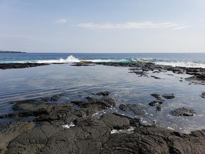 tide pools at puuhonua o honaunau national historic park hawaii big island
