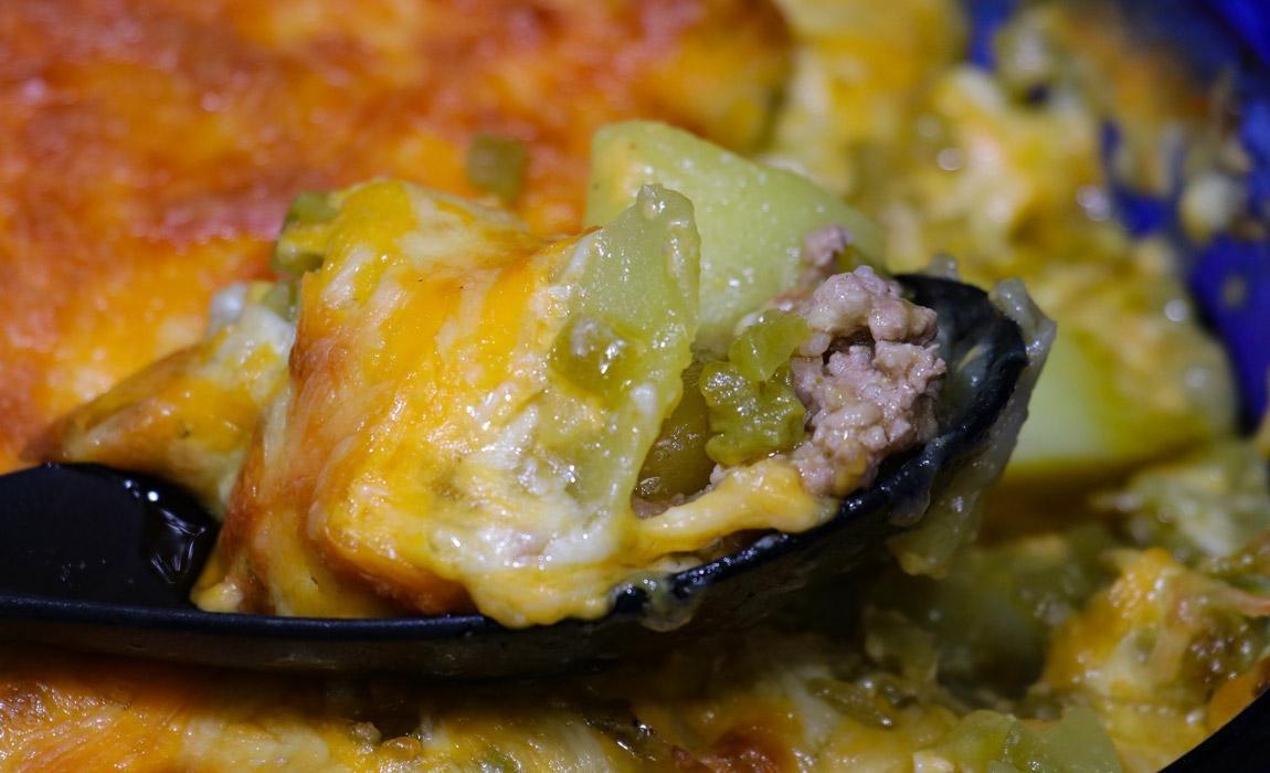 Pork and Potatoes Southwest Casserole Recipe