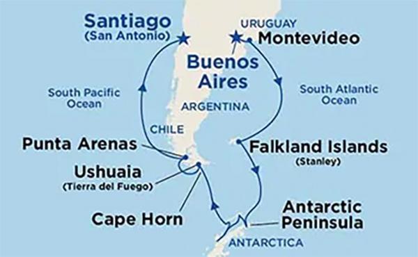 south america and antarctica cruise