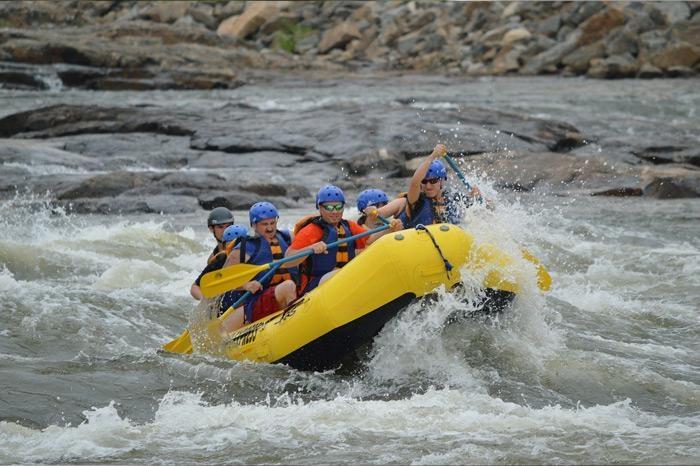 white water rafting requires high frame rate to capture well with a gopro video