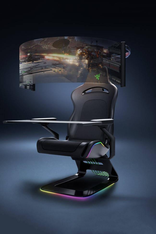 immersive gaming chair from razer