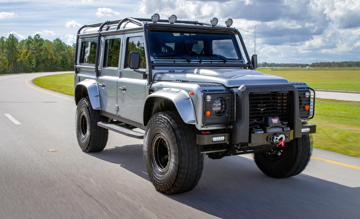 Project Viking custom Land Rover Defender by E.C.D. Automotive Design