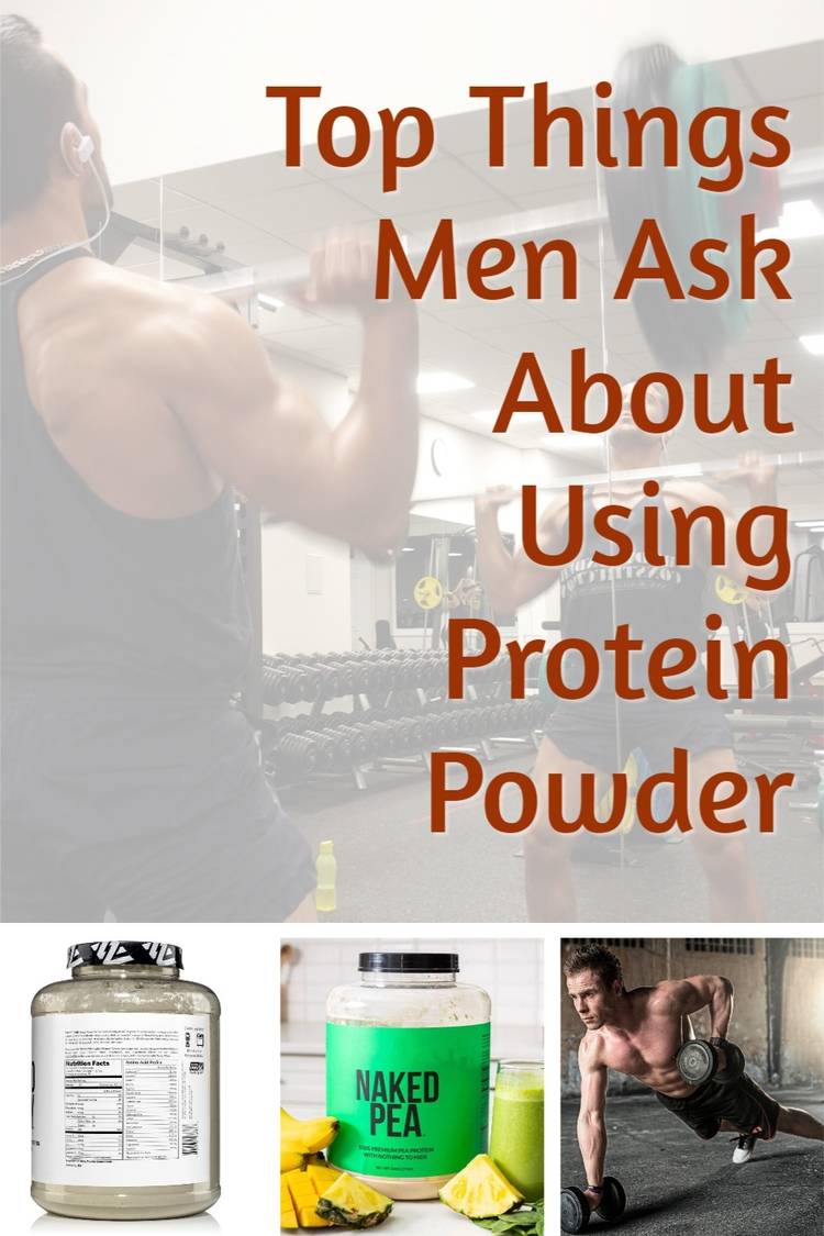 top things men ask about protein powder