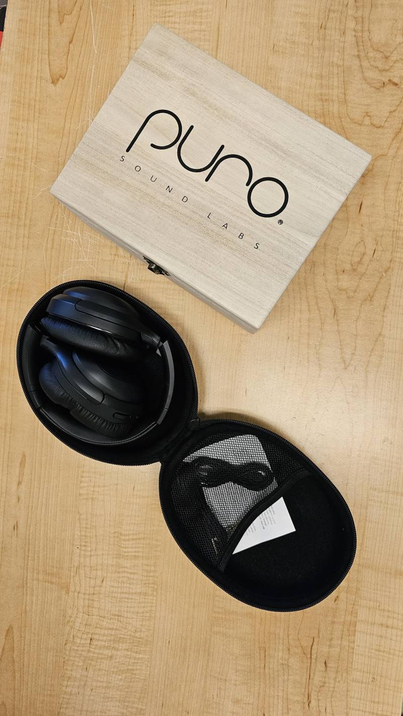 PuroPro Headphones with wooden box