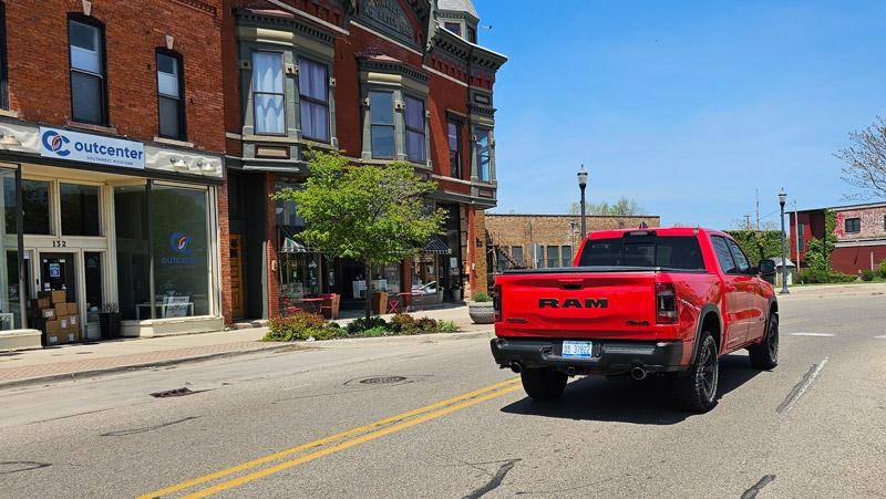 ram rebel 1500 benton harbor road rear