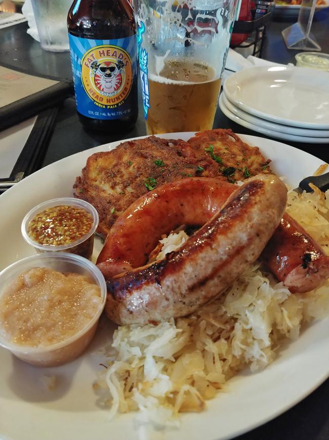 sausage platter buckeye beer engine