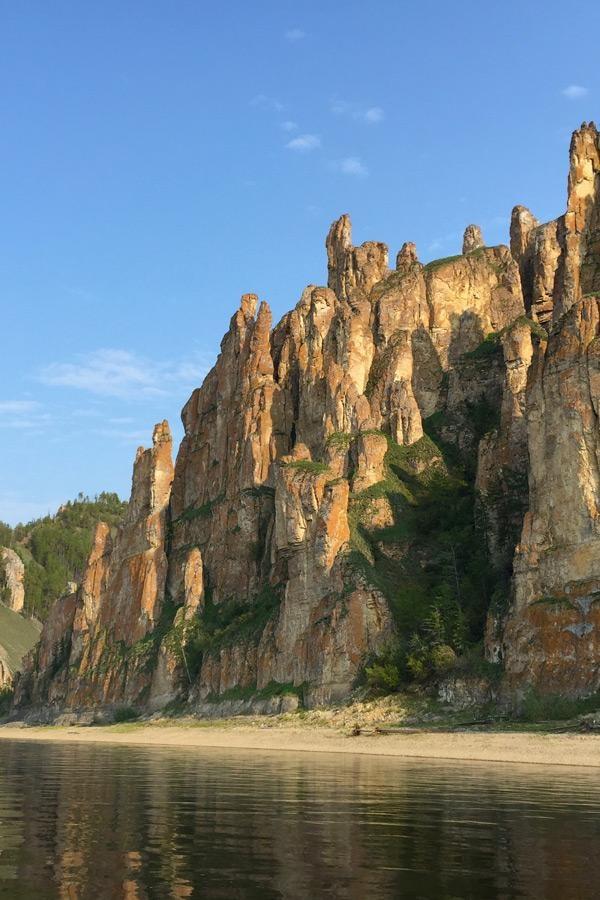 lena pillars russia nature park
