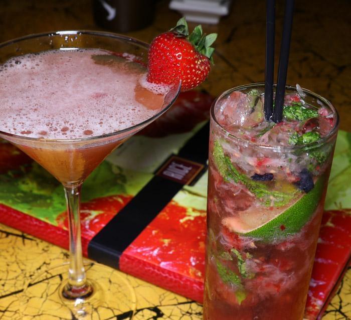 cocktails at rice and company