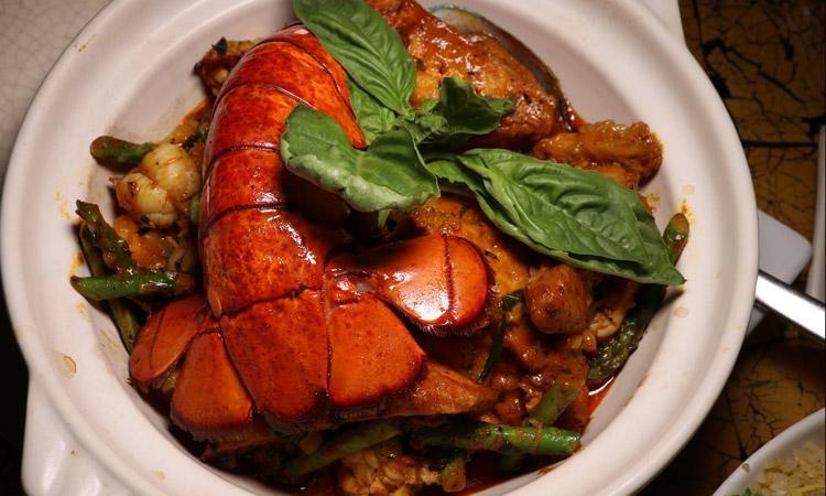 seafood clay pot dinner