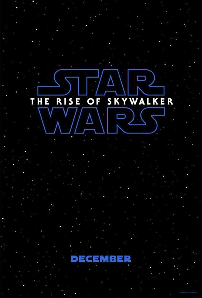 star wars rise of skywalker movie poster