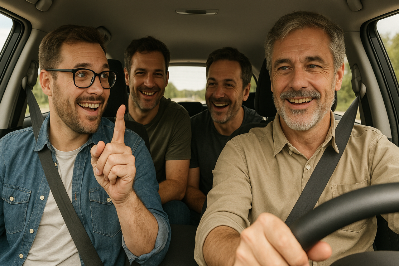Road Trip Games That Adult Men Will Want to Play