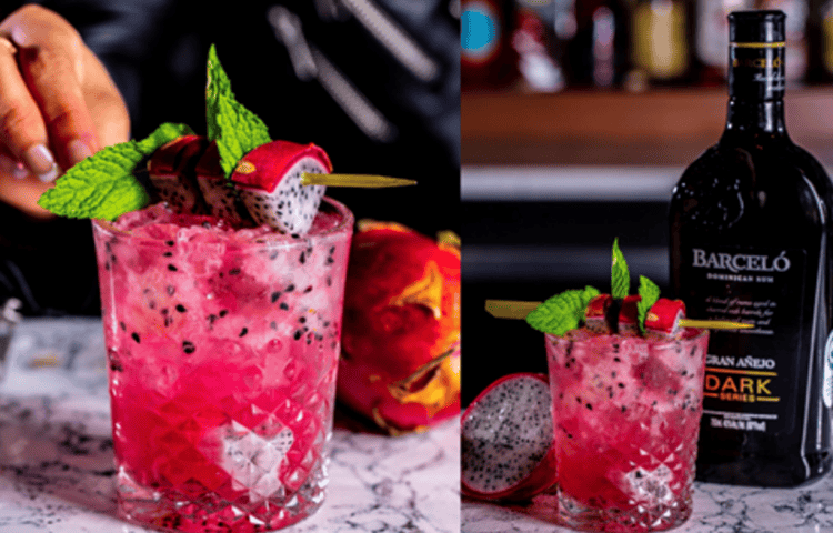 dragons temperature rum cocktail recipe