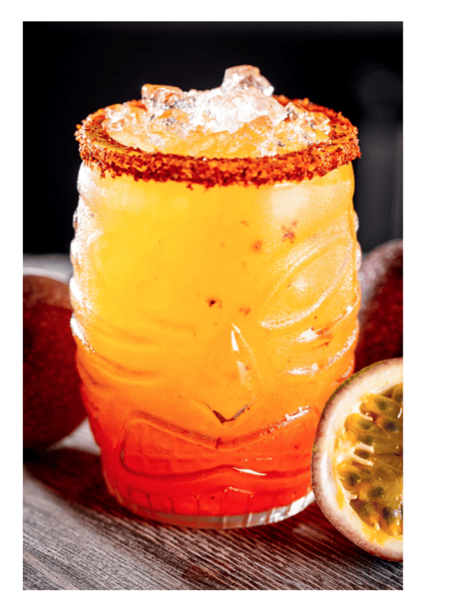 imperial sunset rum cocktail recipe