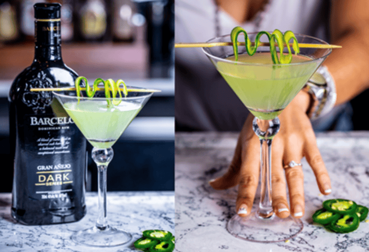 quarantini rum cocktail recipe