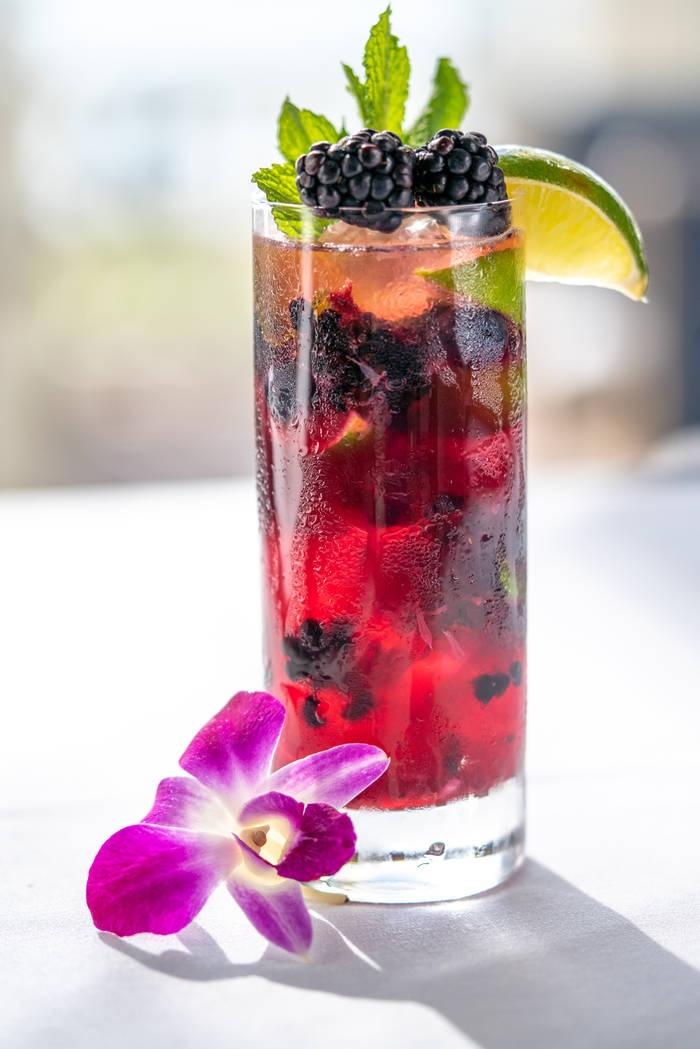 dragonberry mojito