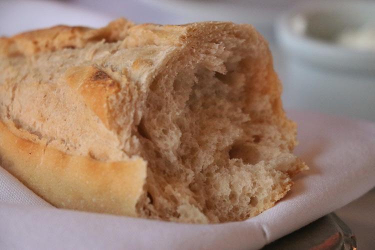 fresh sourdough bread