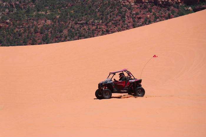 coral pink sands state park utah dune riding