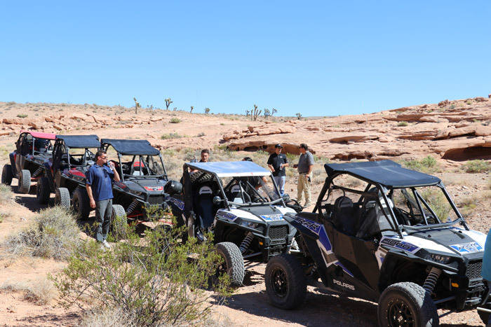 polaris rzr on trail 