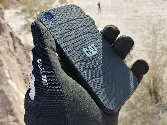 rubber back helps avoid slipping as well as not showing marks and resisting impact damage