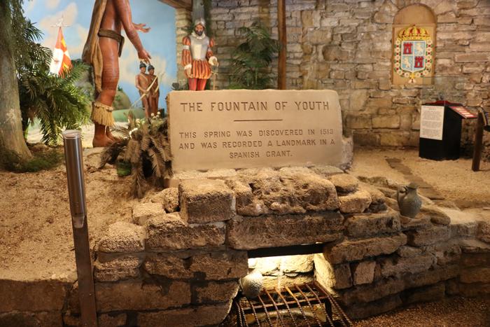 fountain of youth at Saint Augustine Florida